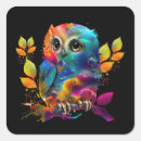 Suche nach abstrakte eule aufkleber Bunt