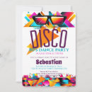 Suche nach disco party einladungen Bunt