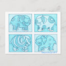 Suche nach blauer elefant postkarten Elefanten
