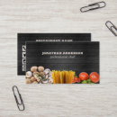 Suche nach beruflicher koch visitenkarten Kochen
