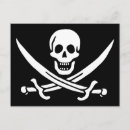 Suche nach piratenflagge postkarten Schädel