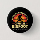Suche nach sasquatch runde buttons Kryptozoologie