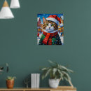 Suche nach weihnachtskatzen poster Festlich
