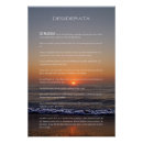 Suche nach desiderata poster Weisheit