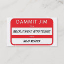 Suche nach rekrutierung visitenkarten Geschäft