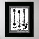 Suche nach gitarre spielen poster Schwarz weiß