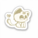 Suche nach kawaii katze aufkleber Süßer katzenaufkleber