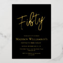 Suche nach goldfolie einladungen Schwarz und gold