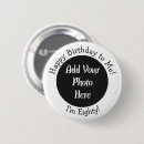 Suche nach personalisiertes abzeichen buttons Schwarz weiß