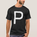 Suche nach p monogramm tshirts Retro