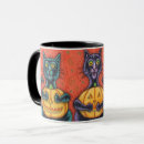 Suche nach halloween katze tassen Kürbis