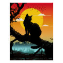 Suche nach katzen silhouette poster Katzenliebhaber
