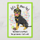 Suche nach rottweiler einladungen Party