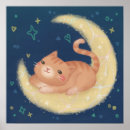 Suche nach katze und mond poster Katzenliebhaber