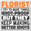 Suche nach florist aufkleber Blume
