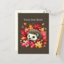Suche nach niedlicher igel postkarten Tier