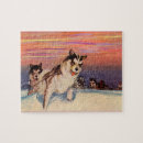 Suche nach sibirischer husky puzzle Winter