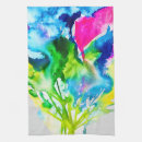 Suche nach bunte blumen geschirr tücher Abstrakte blume