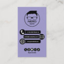 Suche nach computer visitenkarten Nerd