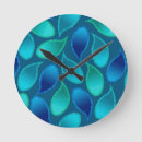 Suche nach regentropfen wanduhren Muster