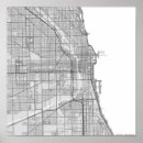 Suche nach chicago map poster Usa