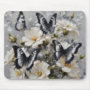 Suche nach schwarze schmetterlinge mousepads Blumen