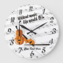 Suche nach musikinstrument wanduhren Violine