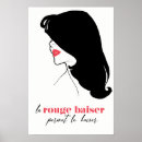 Suche nach red lipstick poster Kiss