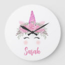 Suche nach rosa einhorn wanduhren Girl
