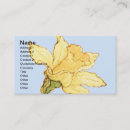 Suche nach narzisse visitenkarten Mit blumen