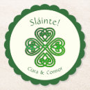 Suche nach celtic untersetzer Vierblättriges kleeblatt