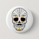 Suche nach zuckerschädel buttons Dia de los muertos