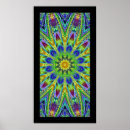 Suche nach regenbogen fraktal poster Grün