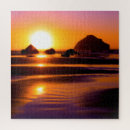Suche nach ozean puzzle Sonnenuntergang