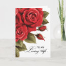 Suche nach liebe rosen karten Ehefrau