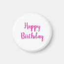 Suche nach glücklicher 1 geburtstag magnete Rosa