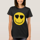 Suche nach herzaugen tshirts Gelb