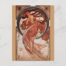 Suche nach alphonse mucha postkarten Tanz