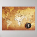 Suche nach vintager kompass poster Abenteuer