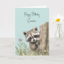 Suche nach waschbär karten Blume