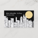 Suche nach stadtbilder visitenkarten Silhouette