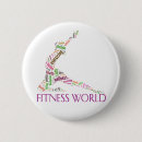 Suche nach gesundheit und wellness buttons Fitness
