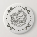 Suche nach hochzeitsfeier buttons Bride