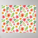 Suche nach rosa blumenmuster poster Blumig