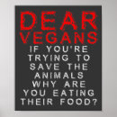 Suche nach lustige vegane poster Vegetarier