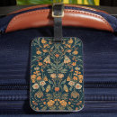 Suche nach vintages blumenmuster gepäckanhänger William morris