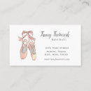 Suche nach ballet visitenkarten Ballerina