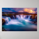 Suche nach wasserfall poster Eisland
