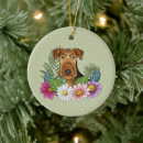 Suche nach airedale terrier ornamente Hund