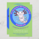Suche nach salamander geburtstag einladungen Axolotl